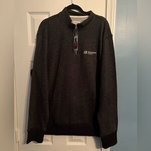 Roots73 Deerlake Micro Fleece Charcoal Mix Pullover